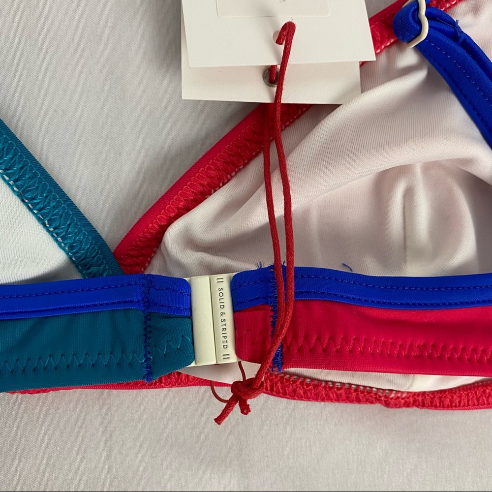 Solid & Striped The Brigitte Triangle Top In Gren… - image 6